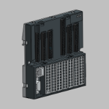 TF501-CMS - AC500 CPU - Function module terminal base,  no communication module slot, ethernet interface, 24VDC, spring terminals