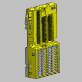 TU582-S - Terminal unit for Safety I/O modules - Spring-type terminals